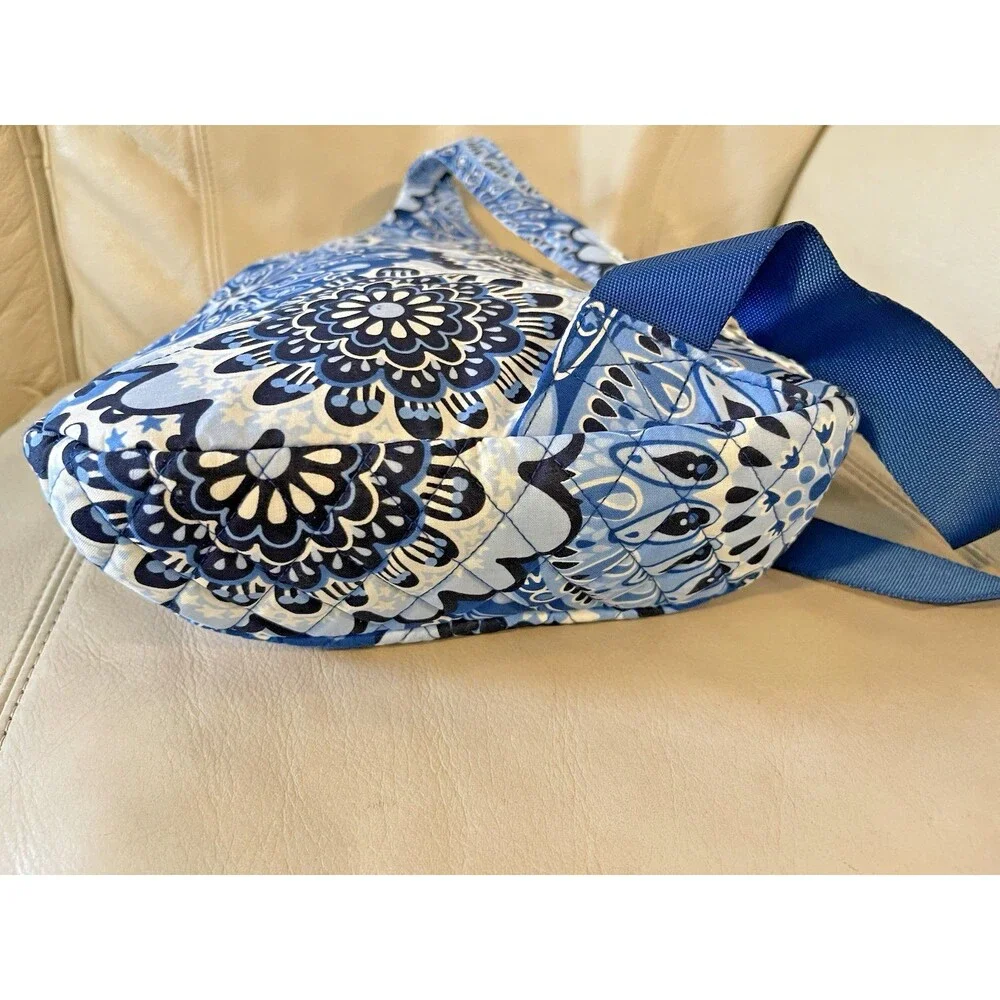 Vera Bradley Sling Back Pack Backpack Blue Paisley